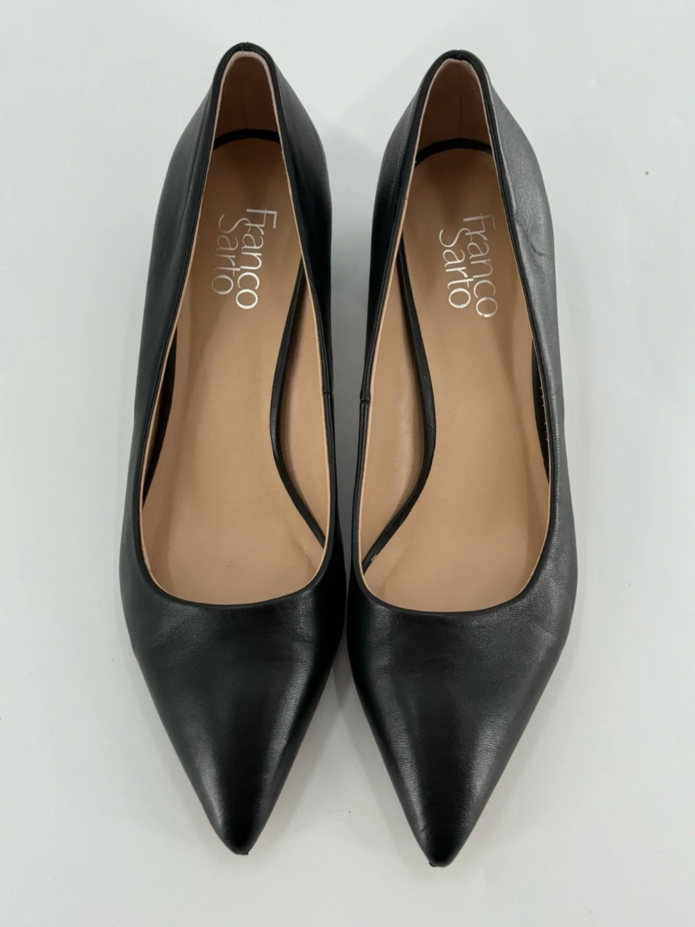 Franco Sarto Romi Pointy Toe Block Heels 8.5